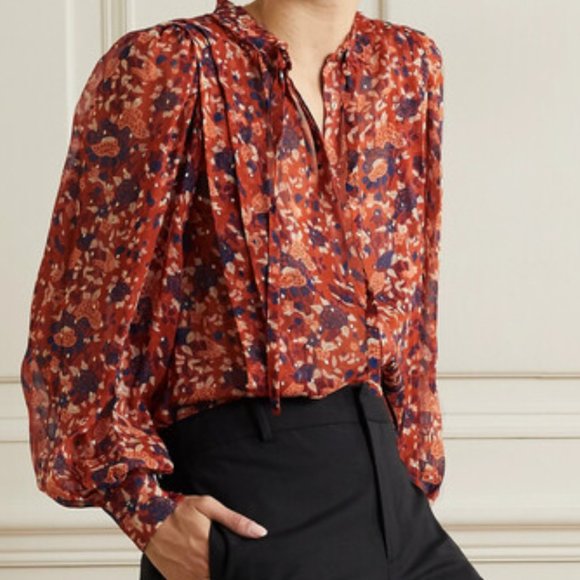 Ulla Johnson Edith Blouse - Picture 2 of 10